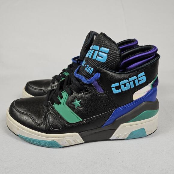 Converse Cons ERX 260 Jewel Mid x Don C Sneaker Size 6.5 64388C Leather Black - Picture 1 of 16